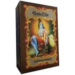 Henna Polvo Castaño Intenso 100Gr.