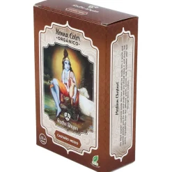 Henna Polvo Castaño Medio 100gr. Eco - Radhe Shyam