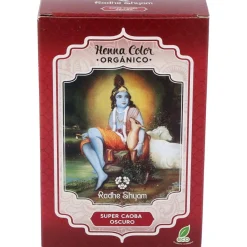 Henna Supercaoba Oscuro Polvo - Radhe Shyam