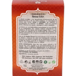 Henna Tinte Natur Cobre Polvo 100gr - Radhe Shyam