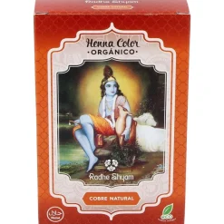 Henna Tinte Natur Cobre Polvo 100gr - Radhe Shyam