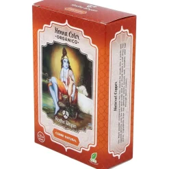 Henna Tinte Natur Cobre Polvo 100gr - Radhe Shyam
