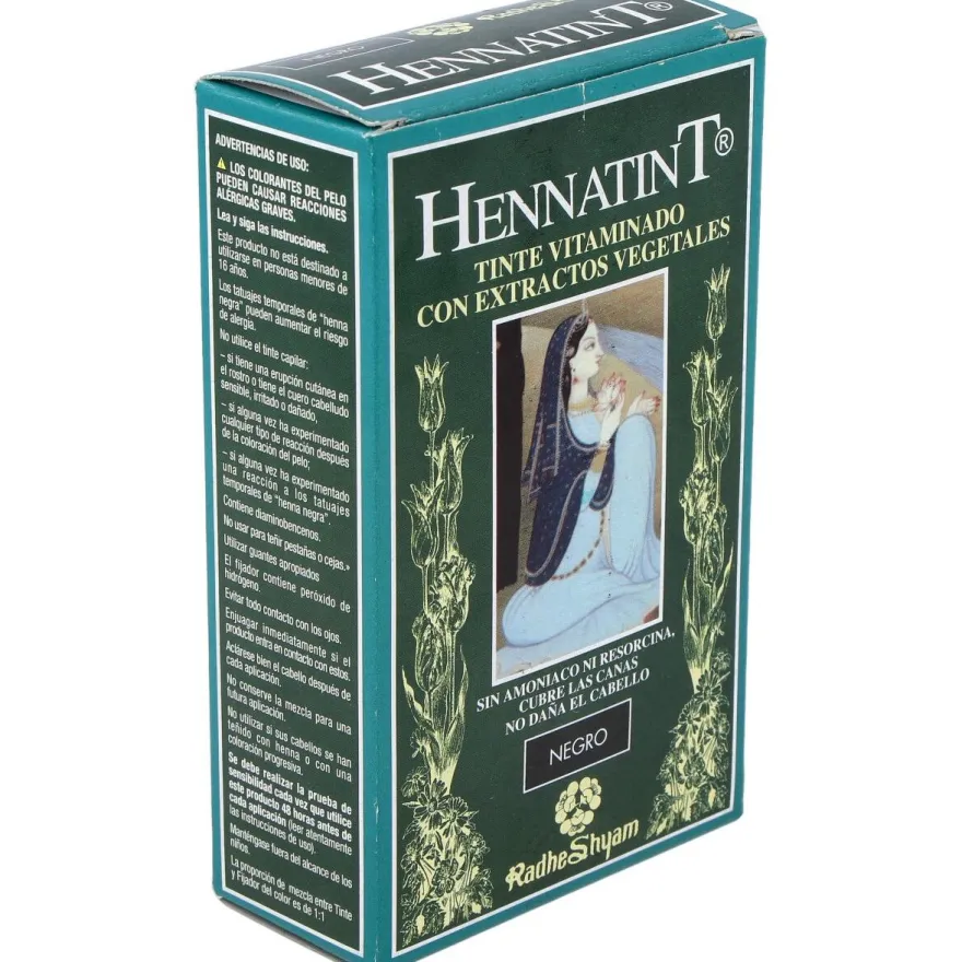 Hennatint Negro 60ml - Radhe Shyam