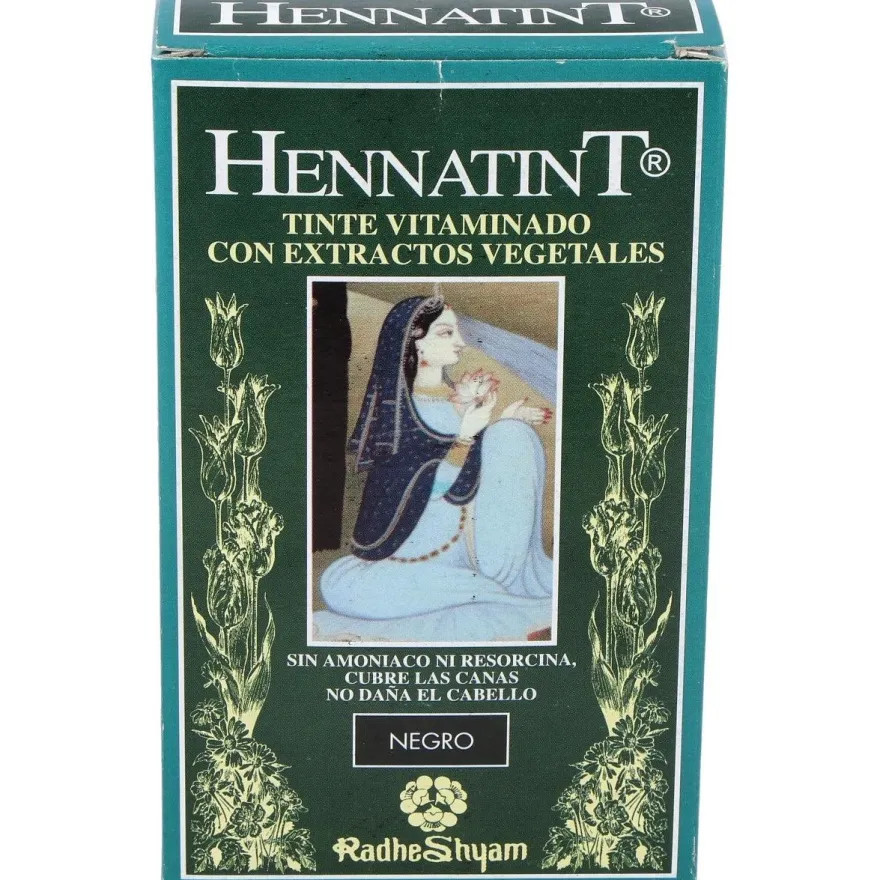 Hennatint Negro 60ml - Radhe Shyam