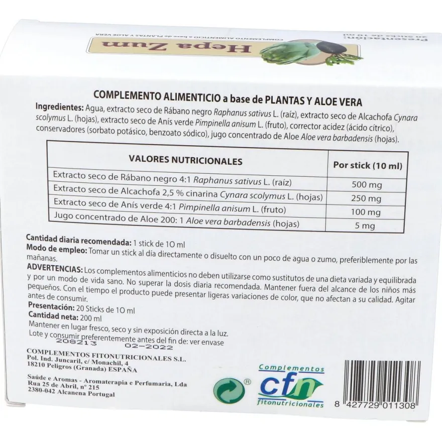 Hepazum 20uds - Cfn