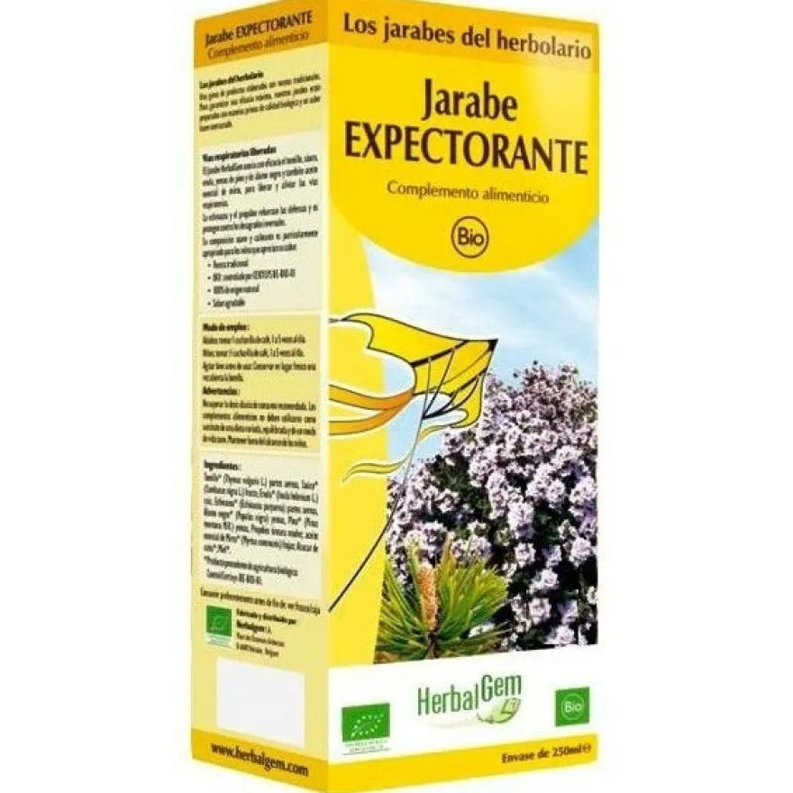 Herbalgem Jarabe Expectorante Bio Bronquios 150Ml