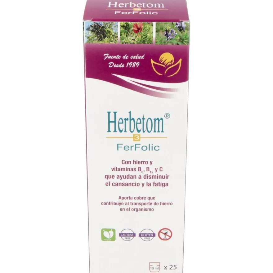 Herbetom 3 Ff Hierro 250ml - Bioserum