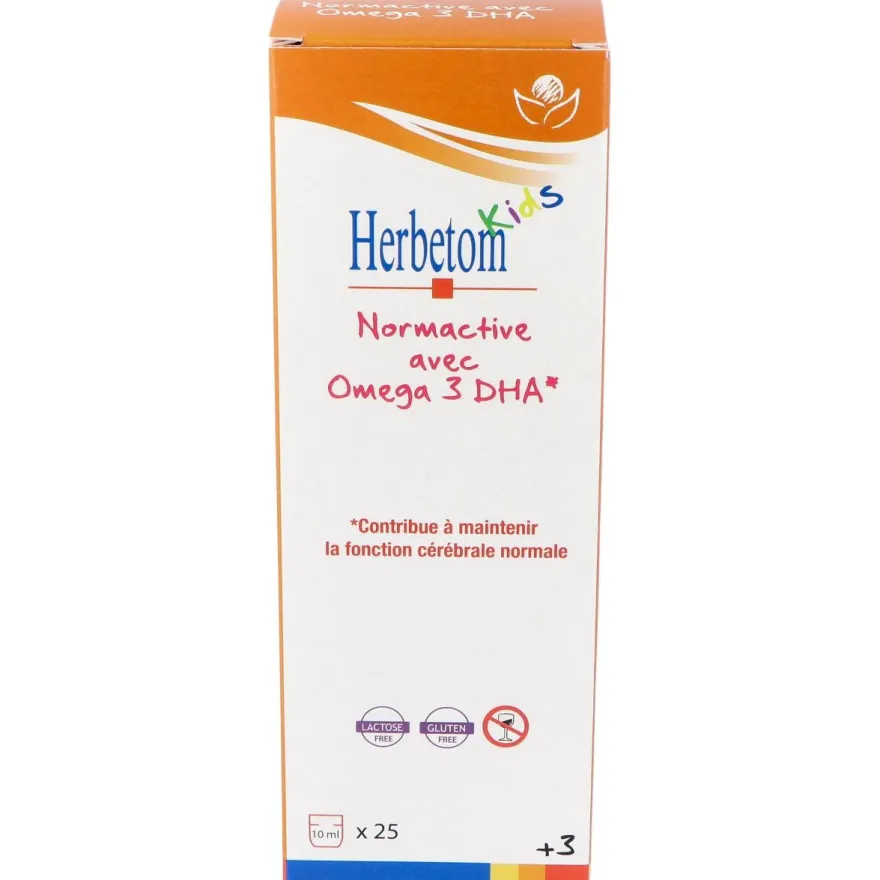 Herbetom Kids Normactive con Omega 3dha 250ml - Bioserum