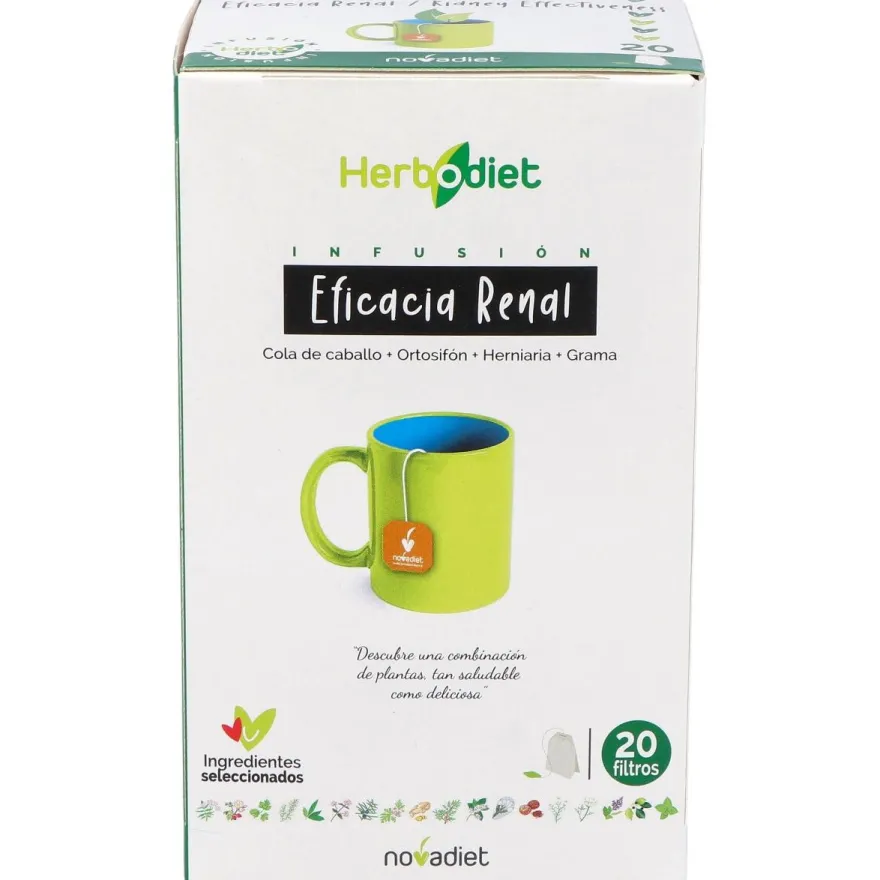 Herbodiet Herbodiet Eficacia Renal 20 Bolsitas Filtro - Novadiet