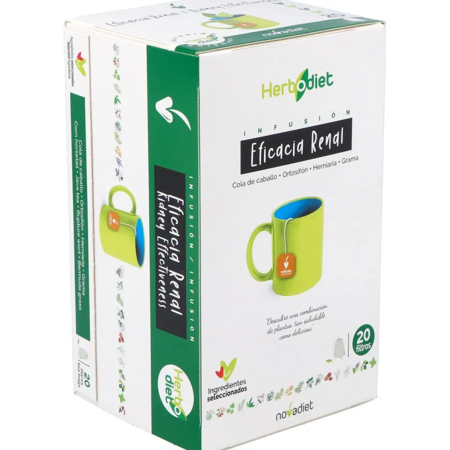Herbodiet Herbodiet Eficacia Renal 20 Bolsitas Filtro - Novadiet
