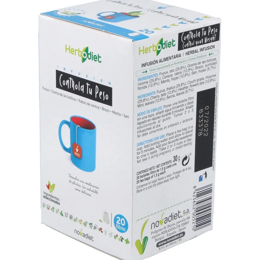 Herbodiet Inf. Controla Tu Peso 20Filtros