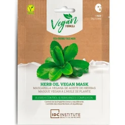 Herb Oil Vegan Mask Blemish Control y Rebalances Complexion 25g - Idc Institute