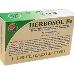 Herboplanet Herbosol Hierro 30Caps