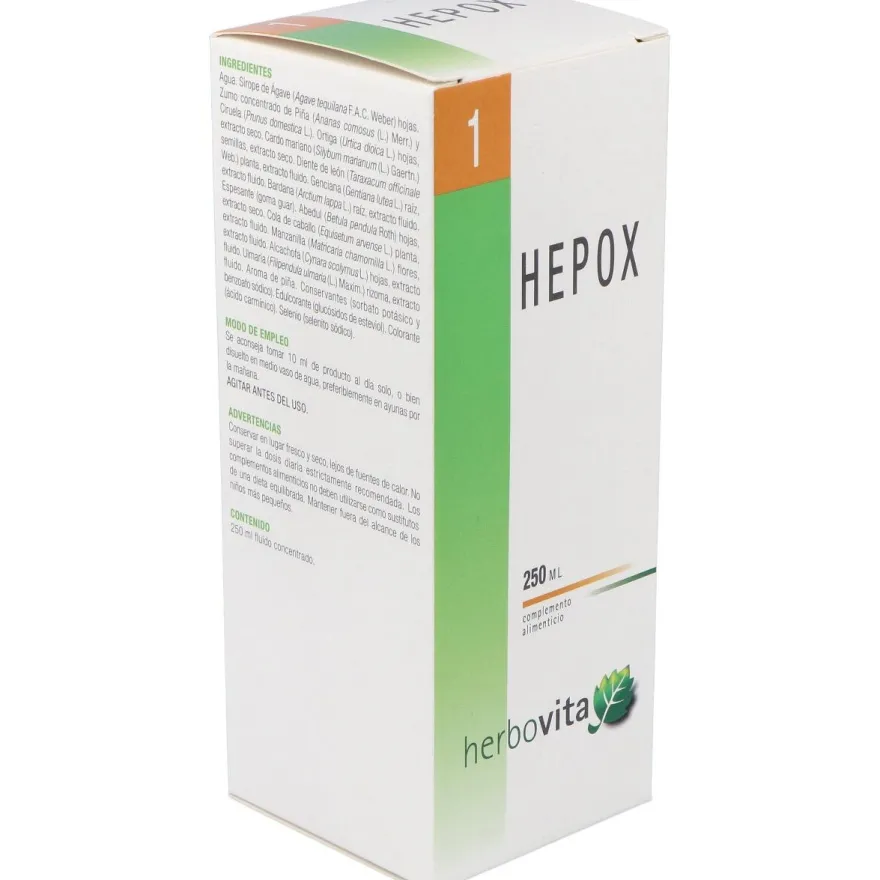 Herbovita Hepox Jarabe 250Ml