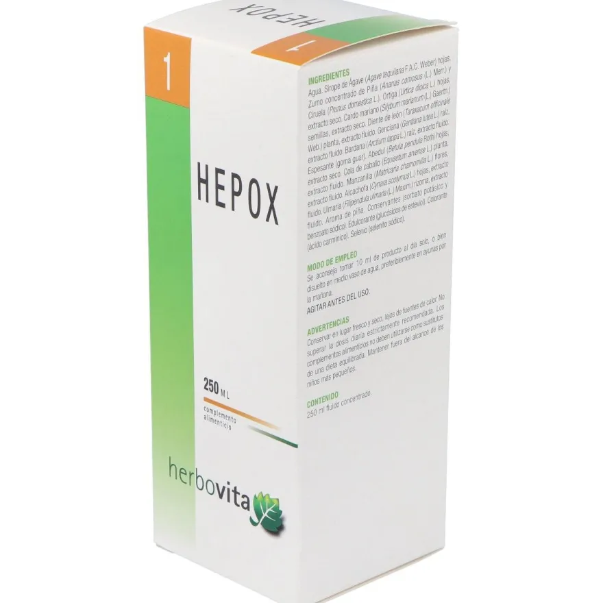Herbovita Hepox Jarabe 250Ml