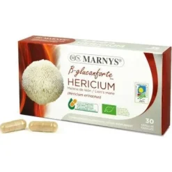 Hericium Melena de Leon Bio 400mg 30caps - Marnys