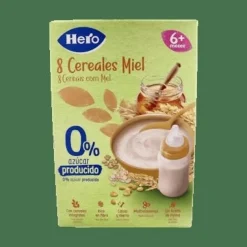Hero Baby 8 Cereales Papilla de Miel 340g - Otras Marcas