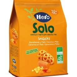 Hero Baby Solo Snack De Zanahoria Y Maíz, 6 Unidades