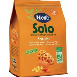 Hero Baby Solo Snack De Zanahoria Y Maíz, 6 Unidades