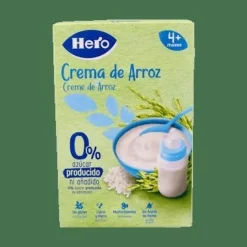 Hero Crema de Arroz sin Gluten Bio 220g - Otras Marcas