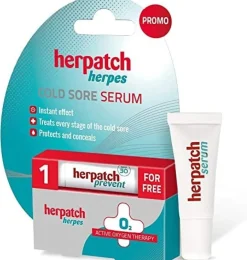 Herpatch Serum, 5 ml. + Prevent Labial 4,8 g. - Karo Healthcare