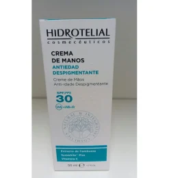 Hidrotelial Crema Manos Antiedad Despigmentante - Spf 30 (1 Envase 50 ml) - Inifarco