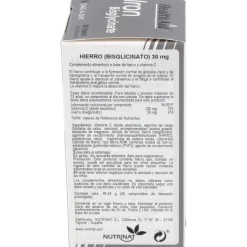 Hierro Bisglycinate Iron+vit.c 90comp - Health Aid