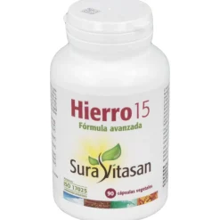 Hierro 15 90caps - Sura Vitasan