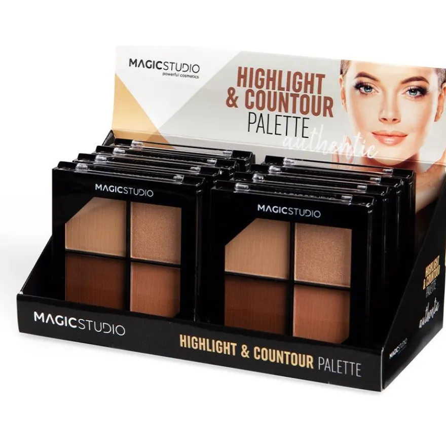 Highlight y Contour Palette 28g - Magic Studio