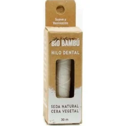 Hilo Dental Seda Natural con Cera Vegetal 30metros - Biobambu