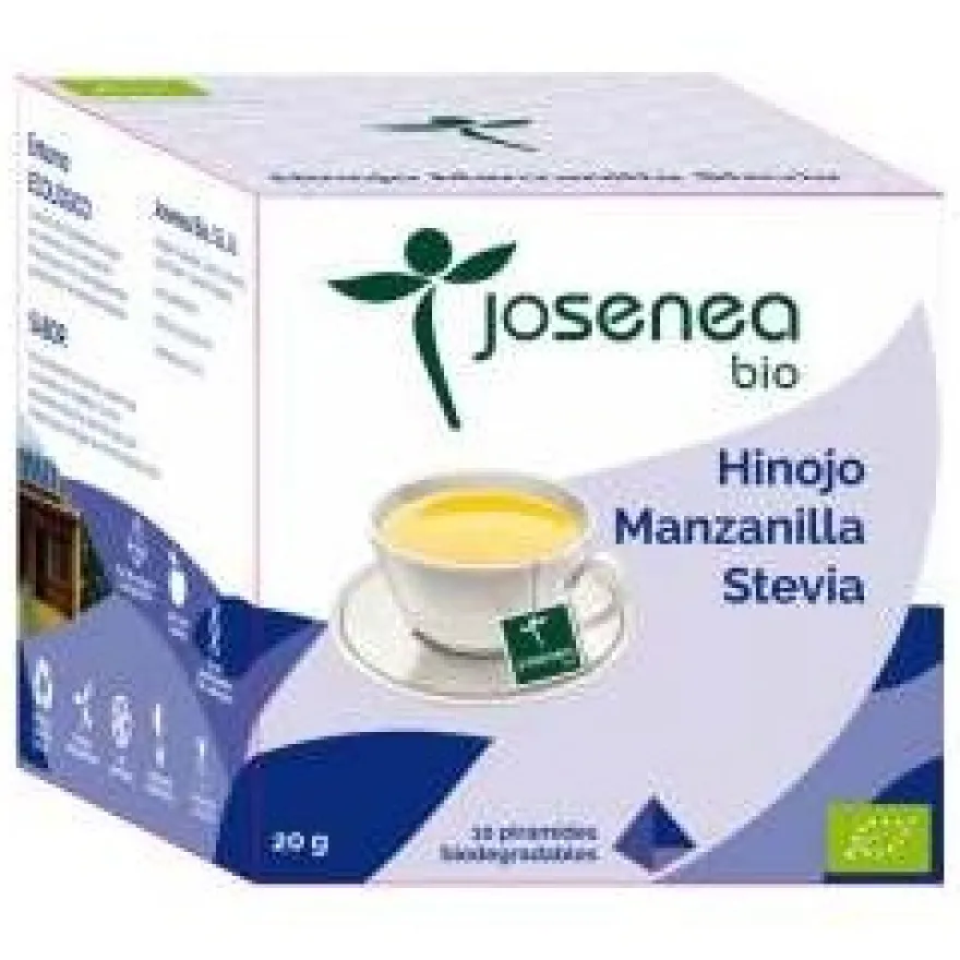 Hinojo-Manzanilla-Stevia 10Piramides Ensobrada Bio