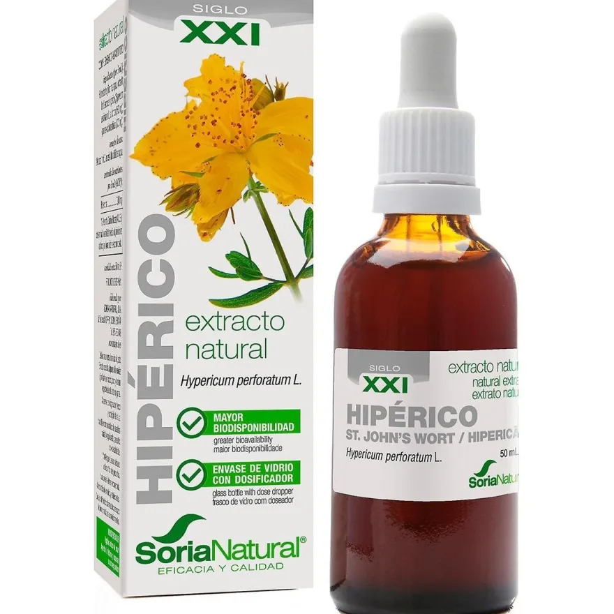 Hiperico Extracto Glicerinado 50ml - Soria Natural