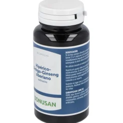 Hiperico-Ginkgo-Ginseng Siberiano Extracto 90Vcap.