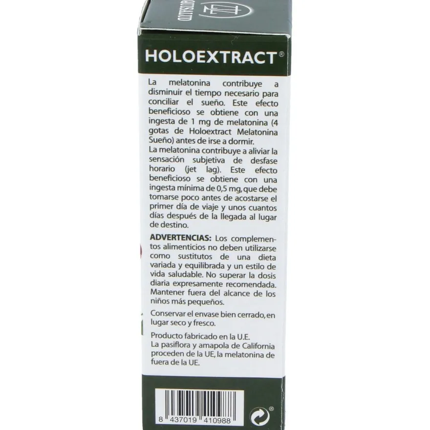 Holoextract Melatonina Sueño 50Ml.