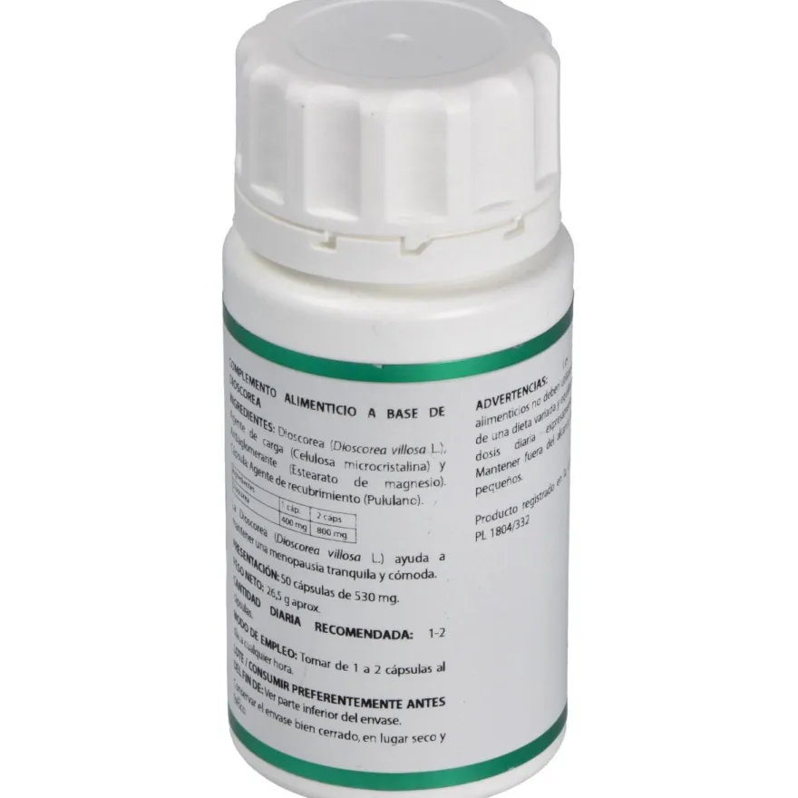 Holofit Discorea ( Wild Yam) 50 Cápsulas