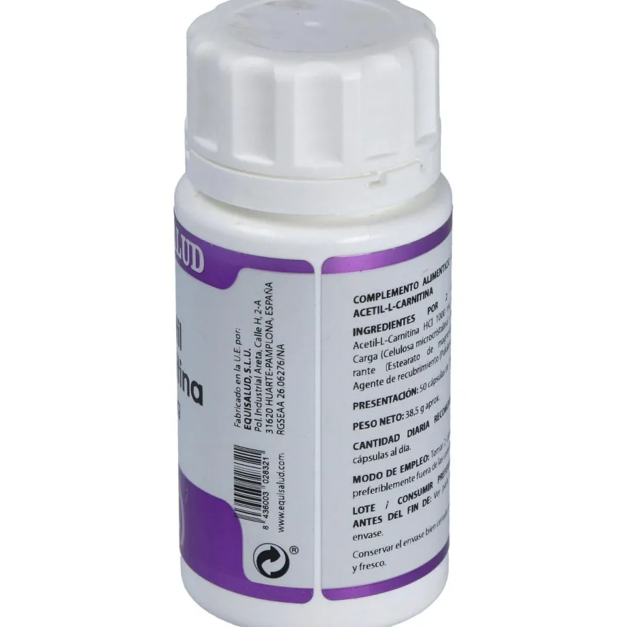 Holomega Acetil L- Carnitina 50Cáps
