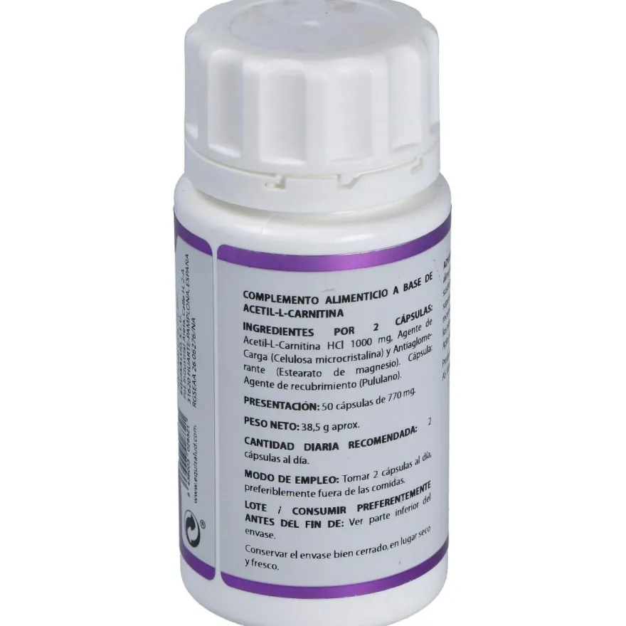 Holomega Acetil L- Carnitina 50Cáps