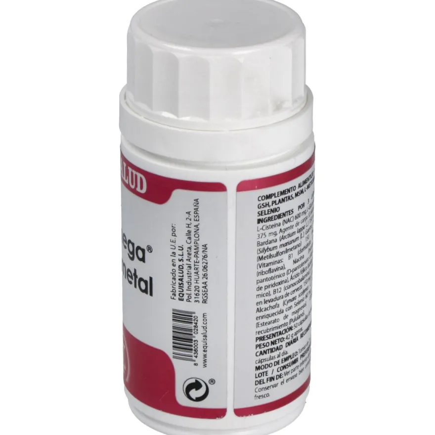 Holomega Detoximetal 50Cap.