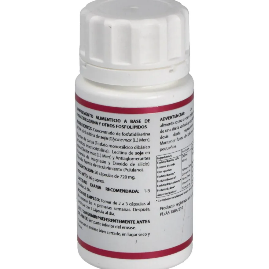 Holomega Fosfatidilserina 50Cap.