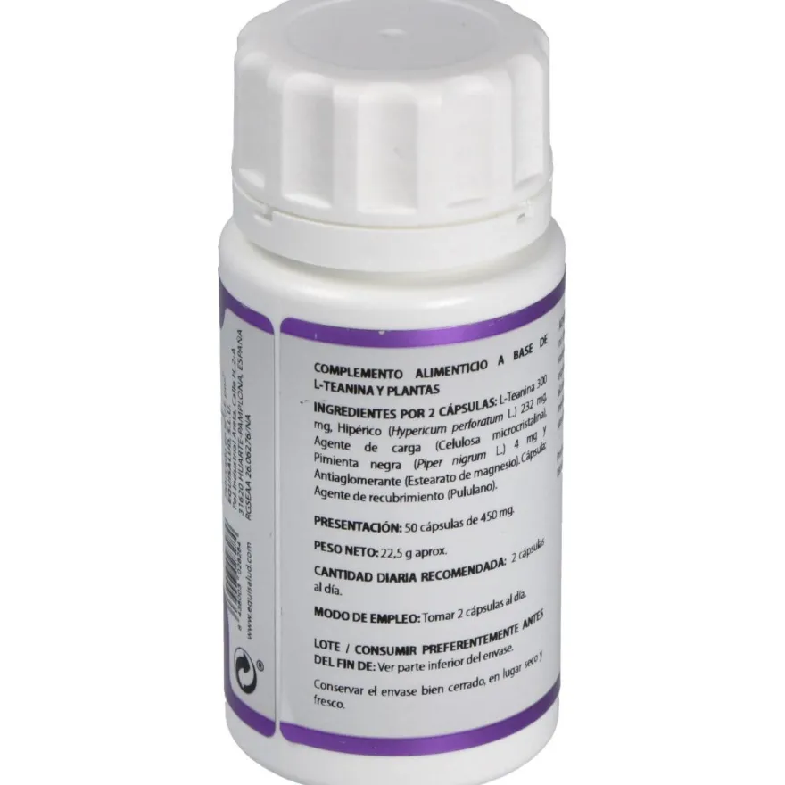 Holomega L- Teanina Con Hipérico 50 Cáps