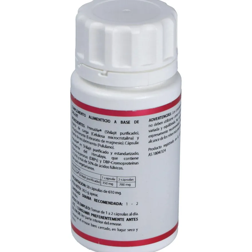 Holomega Shilajit 50caps - Equisalud