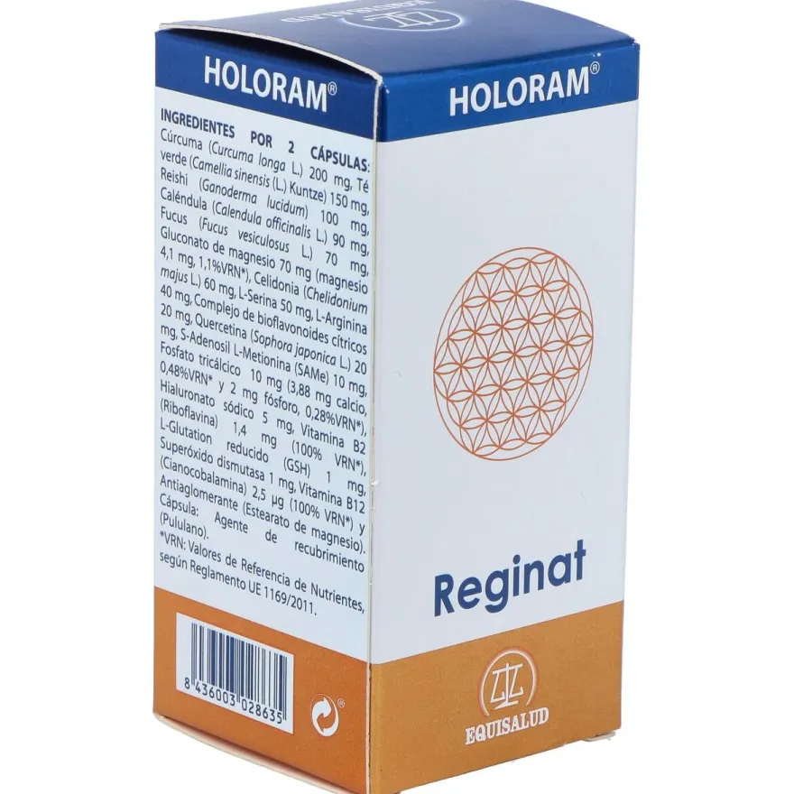 Holoram Reginat - 60 Cápsulas - Equisalud