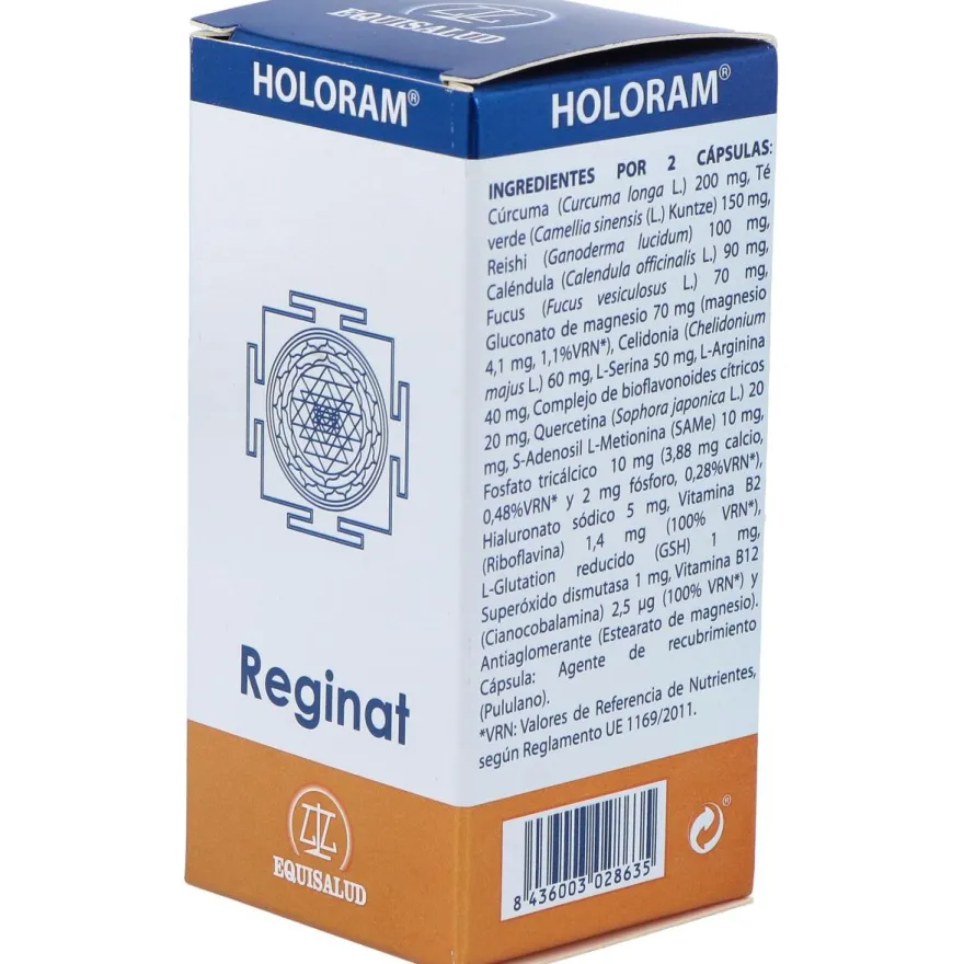 Holoram Reginat - 60 Cápsulas - Equisalud