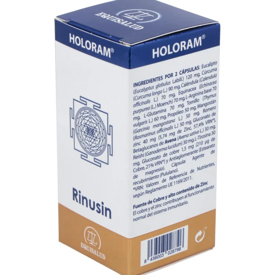 Holoram Rinusin 60caps - Equisalud