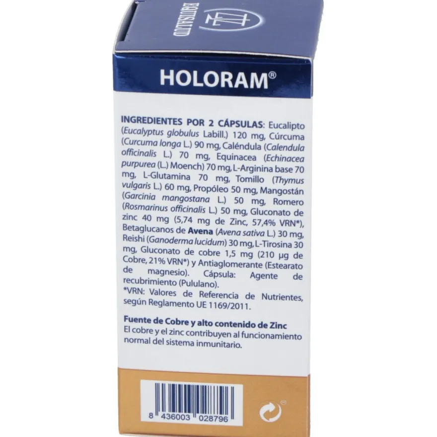Holoram Rinusin 60caps - Equisalud