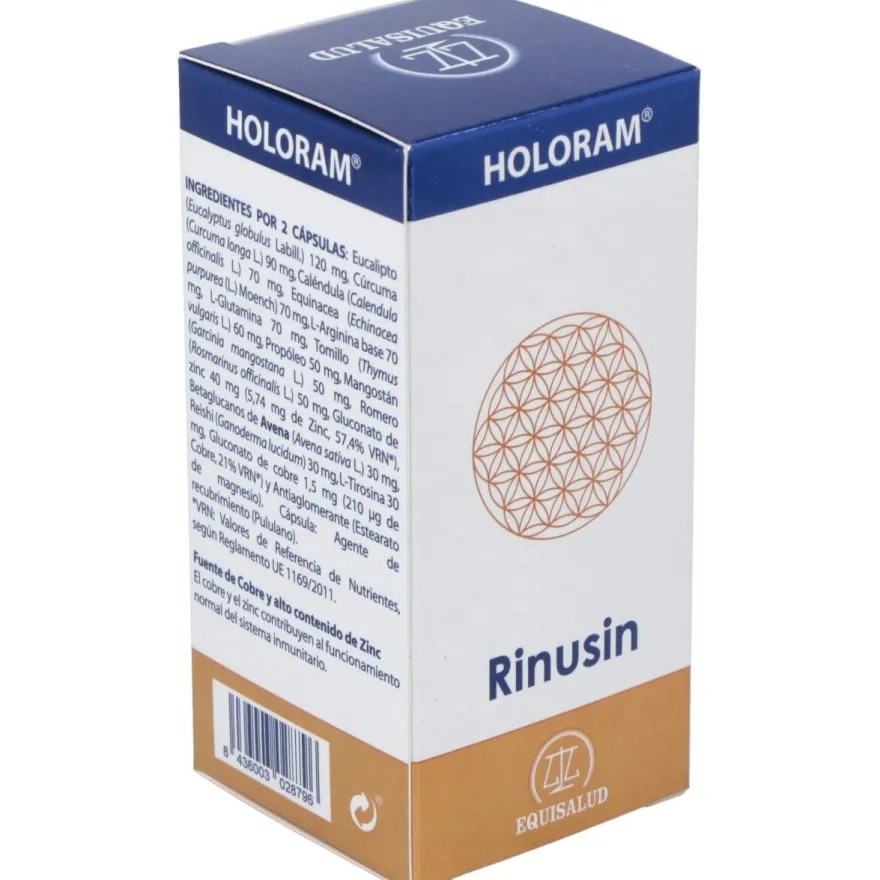 Holoram Rinusin 60caps - Equisalud