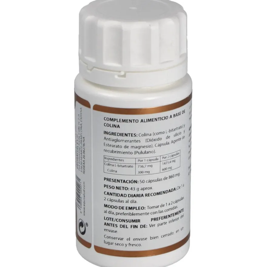 Holovit Colina 300mg. 50cap - Equisalud