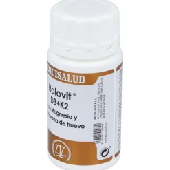 Holovit D3+K2 Con Magnesio Y Membrana De Huevo 50Caps