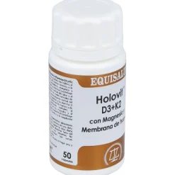Holovit D3+K2 Con Magnesio Y Membrana De Huevo 50Caps