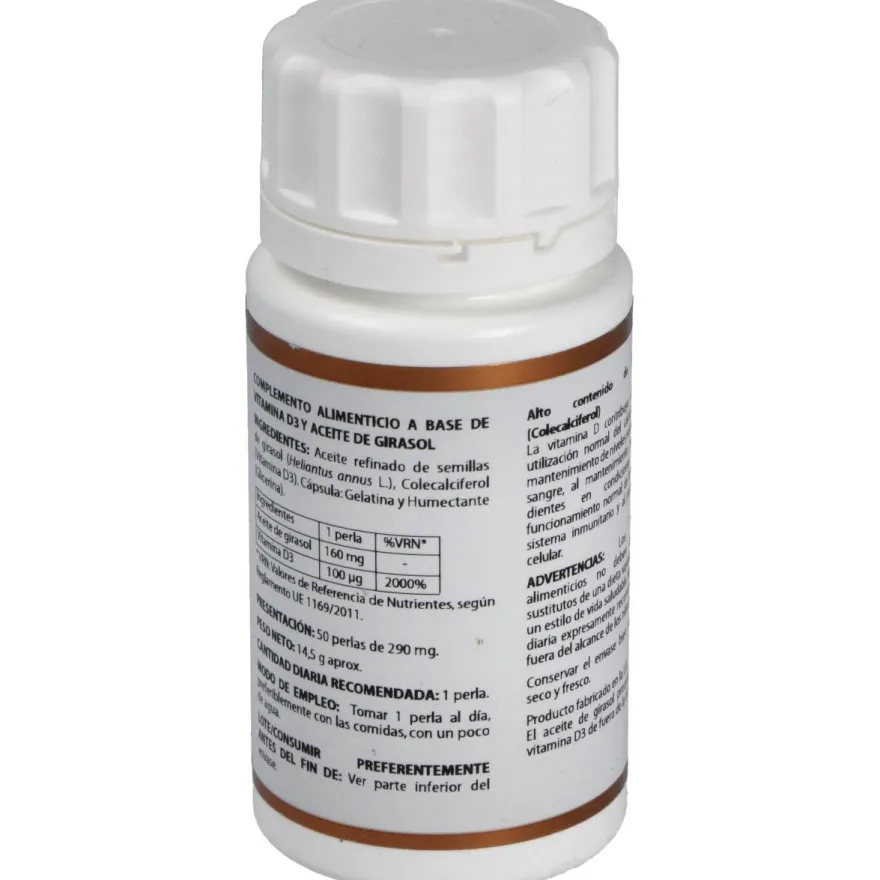 Holovit Vitamina D3 4000Ui Colecalciferol 50Caps